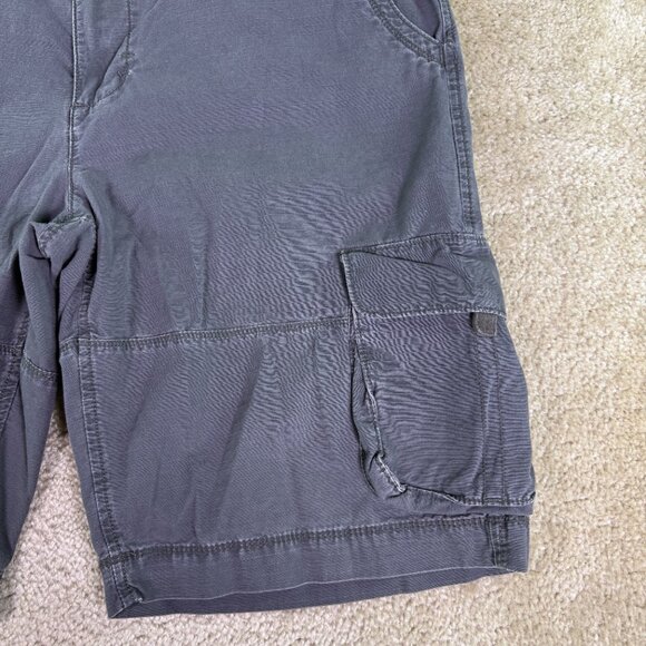 Urban Pipeline Mens Cargo Shorts Gray Cotton Size 36 x 12 Outdoors F072 - Picture 2 of 13